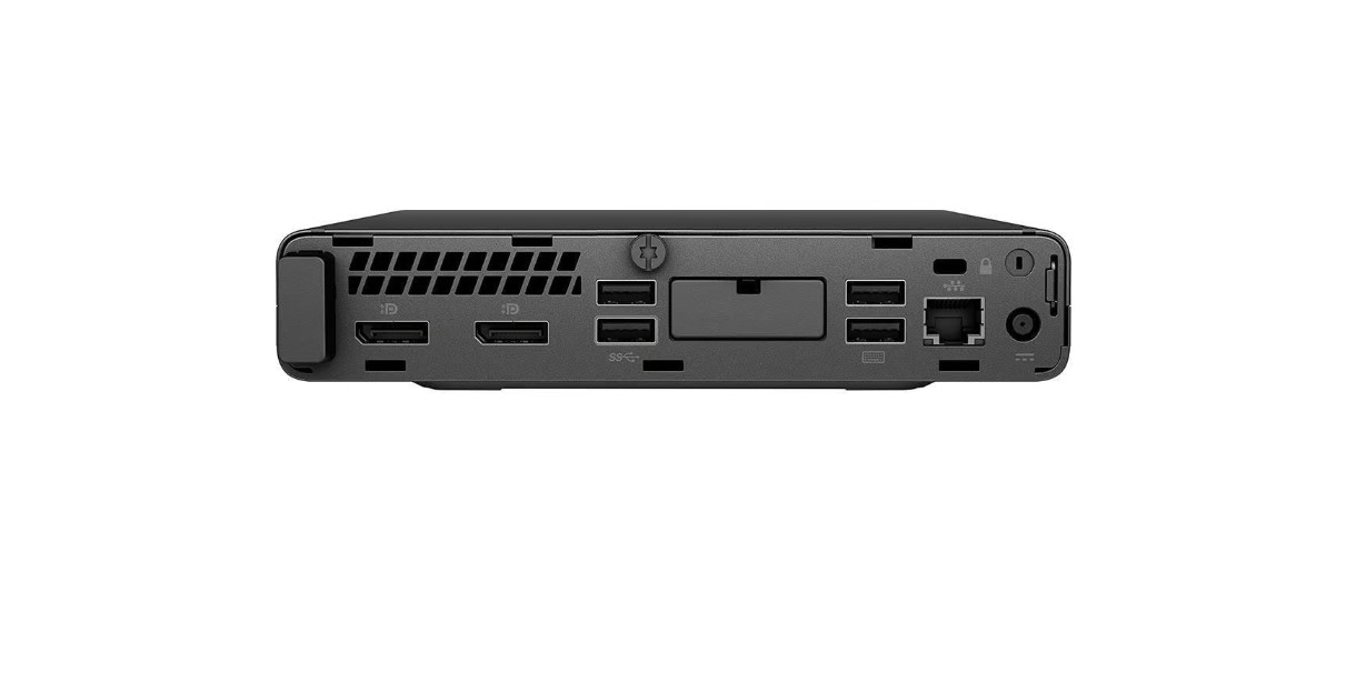 HP ProDesk 600 G4 - Mini-PC - Intel Core i3 8100 @ 3,6 GHz - 8 GB DDR4 - 250 GB SSD - Sans lecteur - Windows 11 Professionnel