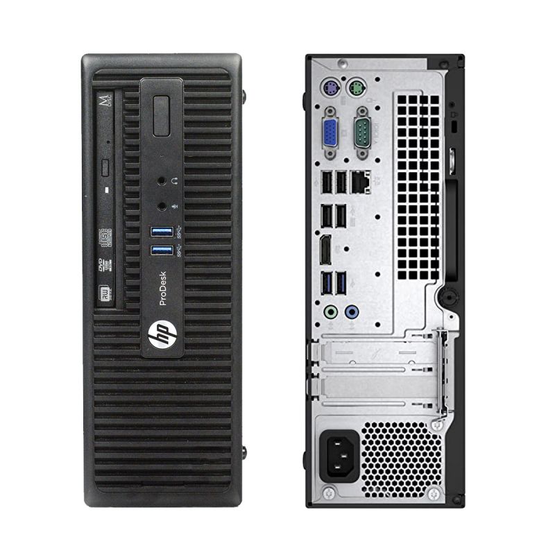 HP ProDesk 400 G3 - Small Form Factor - Intel Pentium G4400 @ 3,3 GHz - 8 GB DDR4 - 250 GB SSD - Sans lecteur - Windows 10 Home