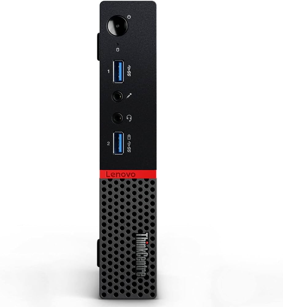 LENOVO ThinkCentre M700 - Mini-PC - Intel Pentium G4400T @ 2,9 GHz - 8 GB DDR4 - 250 GB SSD - Sans lecteur - Windows 10 Professionnel