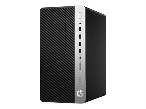 HP ProDesk 600 G5 - Mini Tour - Intel Core i3 9100 @ 3,6 GHz - 8 GB DDR4 - 250 GB SSD - Sans lecteur - Windows 11 Professionnel