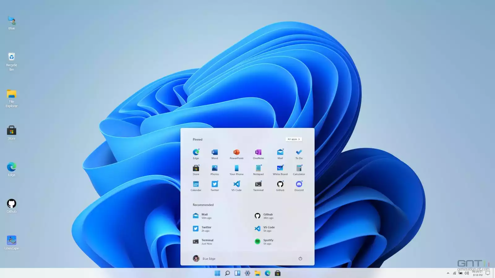 interface windows 11