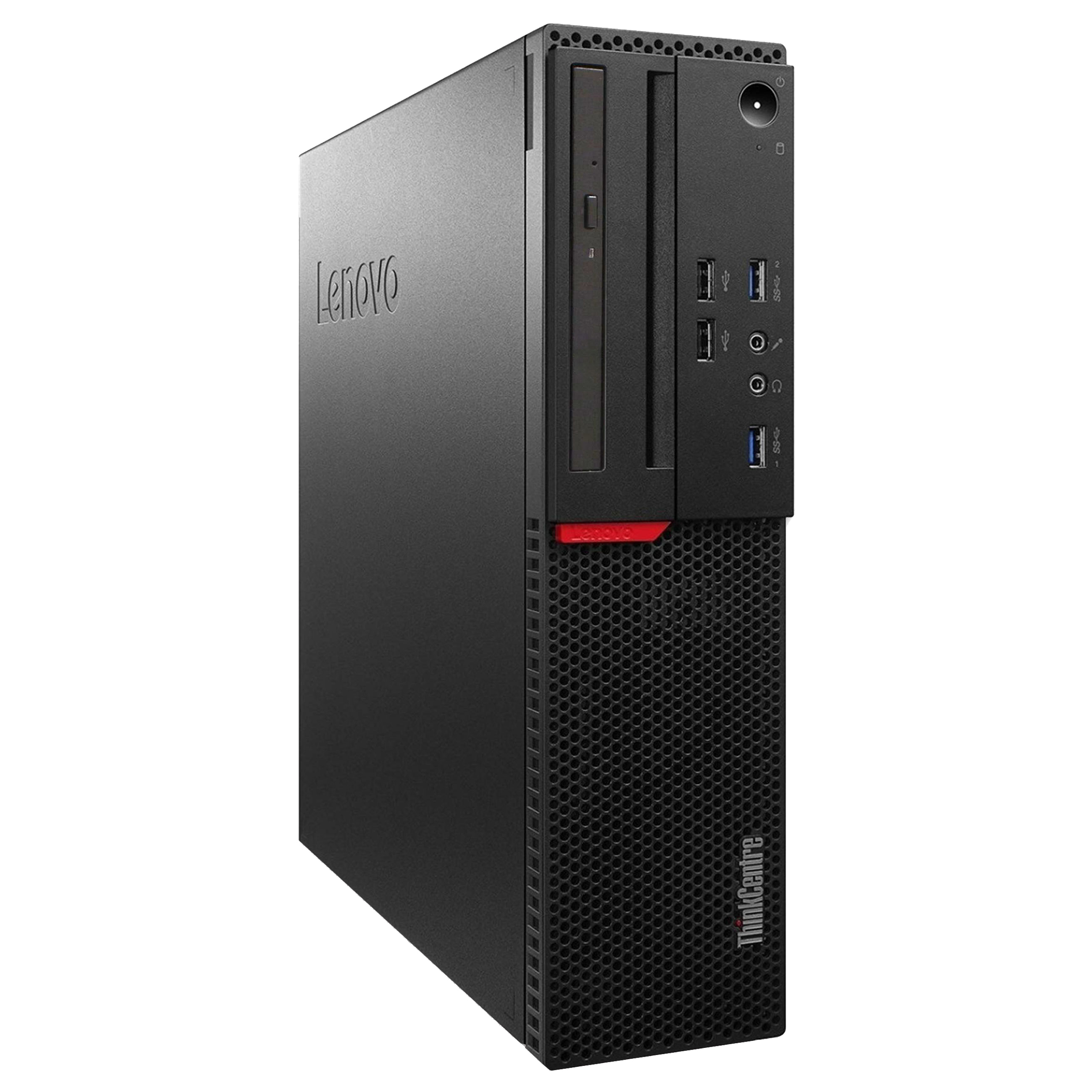 LENOVO ThinkCentre M710s - Small Form Factor - Intel Core i5 6500 @ 3,2 GHz - 8 GB DDR4 - 250 GB SSD - DVD-RW - Windows 10 Professionnel