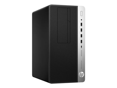 HP ProDesk 600 G5 - Mini Tour - Intel Core i3 9100 @ 3,6 GHz - 8 GB DDR4 - 250 GB SSD - Sans lecteur - Windows 11 Professionnel