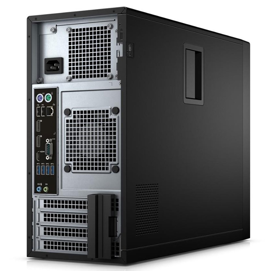 DELL Precision Tower 3620 - Micro Tour - Intel Core i7 7700 @ 3,6 GHz - 16 GB DDR4 - 500 GB SSD - DVD-RW - Quadro M2000 - Windows 10 Professionnel