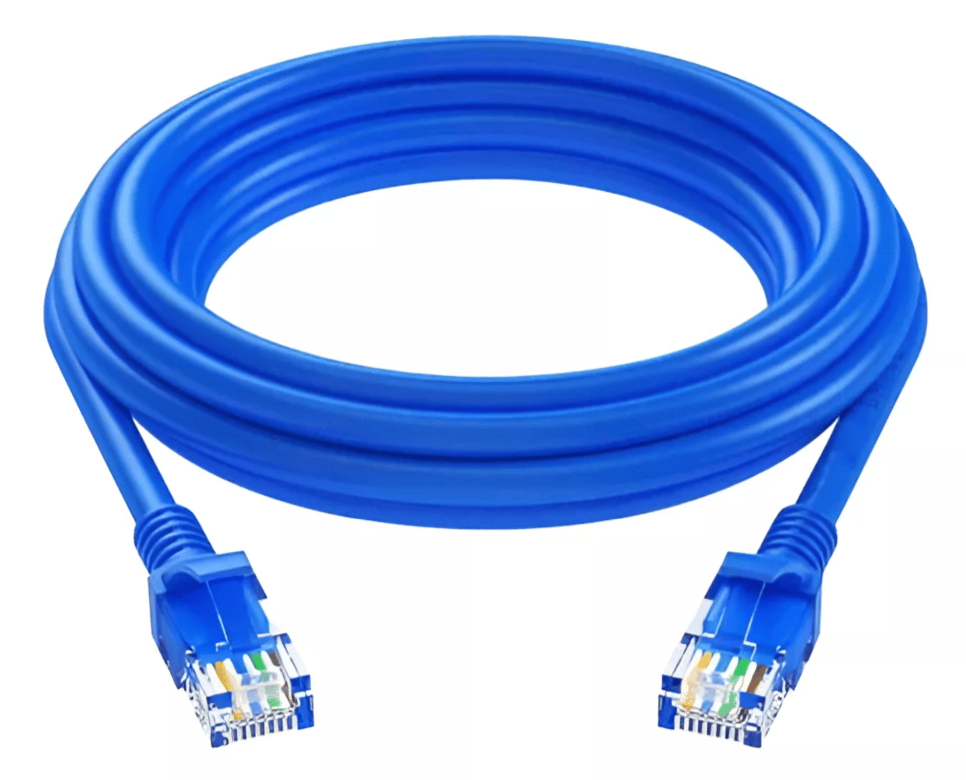 Lot de 5 Câble Ethernet - Rj45 CAT6 - 5 Mètres